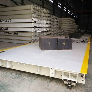 <span class=keywords><strong>50</strong></span> 60 100 Tonnen digitale LKW-Waage Hochleistungs-Industriebeton-Auto-Boden plattform mit Waage LKW-Waage Zum Verkauf - Product Image 4