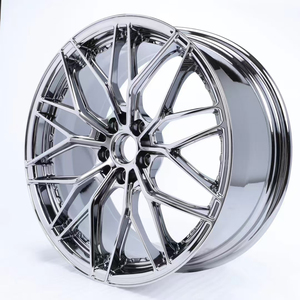 Sfalsati cerchi in lega forgiati per autovetture 5x112 5x114.3 5x120 per Ferrari Audi Benz <span class=keywords><strong>BMW</strong></span> <span class=keywords><strong>18</strong></span> 19 20 21 22 pollici cerchio cromato concavo - Product Image 3