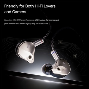 Nouveaux écouteurs de jeu intra-auriculaires filaires à réduction de bruit ATK <span class=keywords><strong>Horizon</strong></span> 3,5 mm - Product Image 4