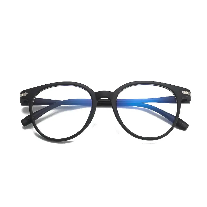 新しい高品質レトロファッション透明フレームuv400ブロッキングブルーライトメガネ