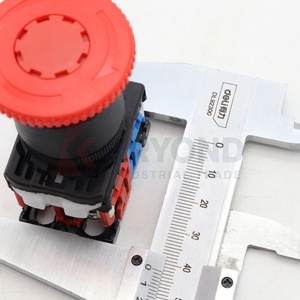 Bouton d'arrêt d'urgence AR22V2R normalement fermé pour pièces de rechange de contrôle de machine d'impression - Product Image 5