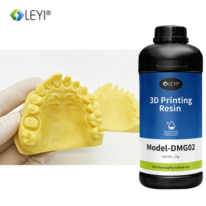 Résine dentaire 3D LEYI lavable à l'eau pour la fabrication d'aligneurs, compatible avec <span class=keywords><strong>Epax</strong></span>, Phrozen, etc. Heureux - Product Image 1
