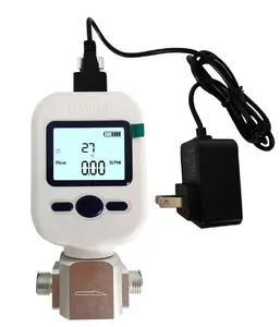 Hochwertiger Gas-Massendurchflussmesser Digital-Durchflussmesser für Druckluft Stickstoff Sauerstoff Argon Kohlendioxid