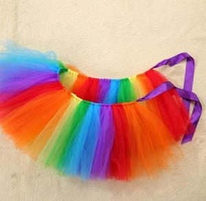 Ecoparty niñas Halloween tutú faldas bebé Ballet tul Pettiskirts con sombrero de <span class=keywords><strong>bruja</strong></span> escobas niños Cosplay fiesta disfraces tela - Product Image 5