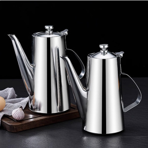 Jarra de agua fría de acero inoxidable 304, gruesa, de gran capacidad, con tapa, para restaurantes, hoteles y fiestas. - Product Image 1