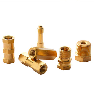 Pièces usinées CNC en laiton Shuoxin, usinage de précision sur mesure, tournage et fraisage de composants métalliques pour machines industrielles - Product Image 2