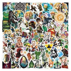 Vente en gros 120 pièces Gmee Cartoon Graffiti PVC autocollants étanche pour voiture bagages Notebook - Product Image 1