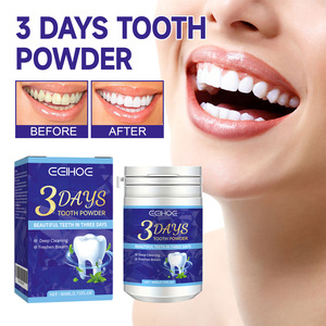 Limpieza Profunda de Dientes, Eliminación de Manchas de Café y Té, Blanqueamiento y Aclarado en 3 Días Polvo Blanqueador Dental 80ml para Uso Doméstico Adultos - Product Image 3