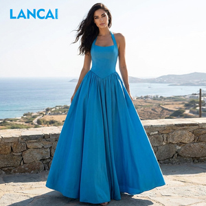 Vestido de Noche de Diseñador de Moda para Mujer, Estilo Europeo Americano, Corsé Maxi, Pedidos Pequeños, Venta al por Mayor, Logotipo de Marca Personalizado - Product Image 1