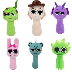 Producto nuevo transfronterizo: Sprunki Plush - <span class=keywords><strong>Friday</strong></span> Night Funkin' Rhythm Box Plush Toy Doll <span class=keywords><strong>Game</strong></span> Peripheral - Product Image 2