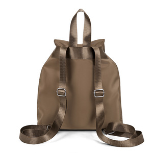 Custom Printing Drawstring <b>Backpack</b> <b>Women</b> PU Leather Shoulder Bag for School Travel Daily Use Low MOQ Minimalist Lightweight - Product Image 5
