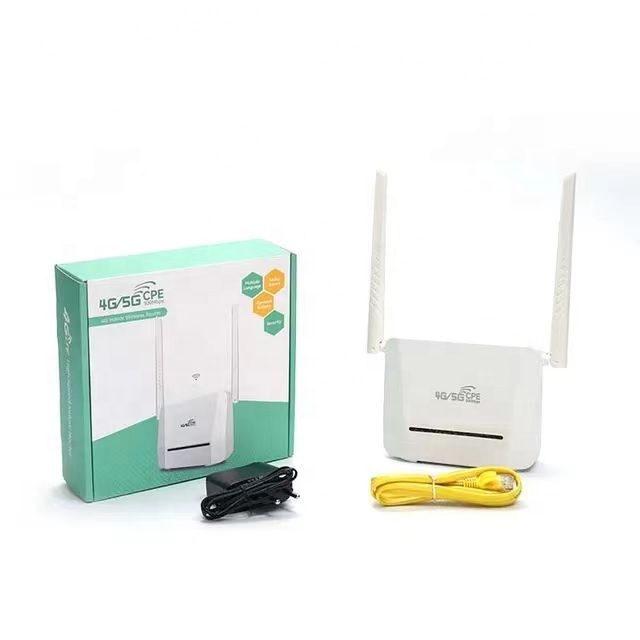 High Speed 4G LTE Router 300Mbps Wireless Hotspot RJ45 Network Mobile CPE Router With Battery