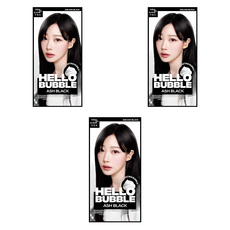 Descuento Mise En Dye Ash Black Gel de burbujas de 3 piezas Aceite de hierbas semipermanente 500ml Uso en el hogar Sin amoníaco - Product Image 1