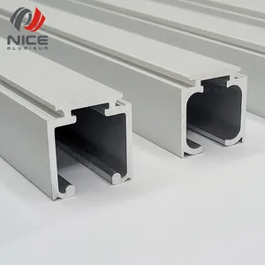 Manufacturer door track aluminium profile sliding door track/sliding wood door track