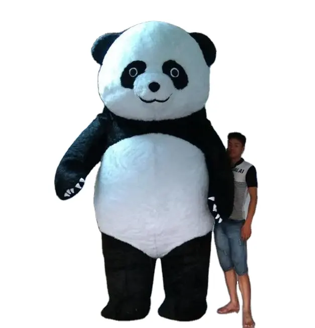 Riesen Panda kostüm/maskottchen kostüm/aufblasbare kostüm