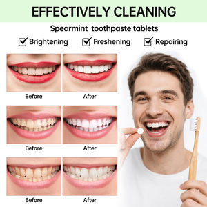 Comprimés <span class=keywords><strong>dentifrice</strong></span> au thym aux herbes de qualité supérieure personnalisés soins bucco-dentaires naturels anti-flammes 62 onglets - Product Image 3
