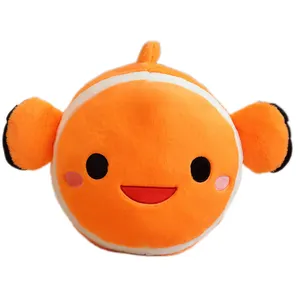 Ocean animal plush toy wholesale customized toys cute ugly fish animal stuffed dolls