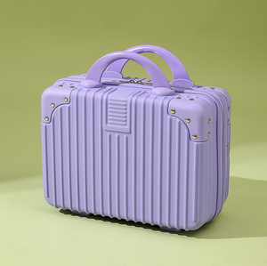 Estuche <span class=keywords><strong>de</strong></span> viaje <span class=keywords><strong>de</strong></span> <span class=keywords><strong>maquillaje</strong></span> <span class=keywords><strong>de</strong></span> moda portátil con cierre <span class=keywords><strong>de</strong></span> cremallera, bolsa <span class=keywords><strong>de</strong></span> equipaje cosmética <span class=keywords><strong>de</strong></span> carcasa dura, organizador, Mini maleta <span class=keywords><strong>de</strong></span> transporte - Product Image 4