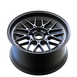 Jantes de voiture en aluminium de style racing, noires plates, 17 pouces, 6x139.7, moyeux de roue, jantes pour <span class=keywords><strong>BBS</strong></span> - Product Image 3