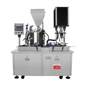 4 in 1 Factory PET bottle oil filling machine automatic shampoo liquid soap detergent filling machine filler production line