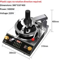 Robot de Cuisson Commercial Intelligent Entièrement Automatique 5000W 110V/220V en Acier Inoxydable 12L pour Riz Frit, Nouilles, Pâtes et Plats Épicés