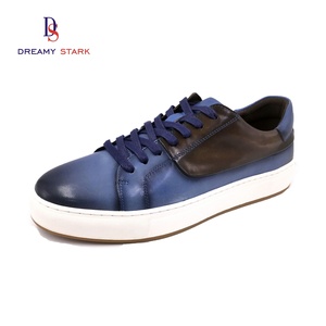 Dreamy Stark High-quality Slip-on Genuine Leather Loafers Fashion Breathable Flat Sneaker <b>Shoes</b> Men Spring Autumn <b>Wedding</b> Office - Product Image 1