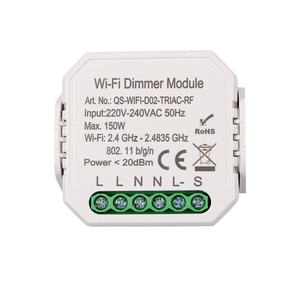 CE ROHS RED Phê Duyệt 110V 240V Nhà Thông Minh Wifi Ánh Sáng <span class=keywords><strong>Dimmer</strong></span> Chuyển Cuộc Sống Thông Minh Tuya App Tường Thông Minh <span class=keywords><strong>Dimmer</strong></span> <span class=keywords><strong>Switch</strong></span> Module - Product Image 2