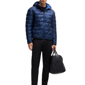 Veste matelassée légère pour homme de style personnalisé par le fournisseur - Manteau en duvet fin tendance pour un usage quotidien décontracté - Product Image 2