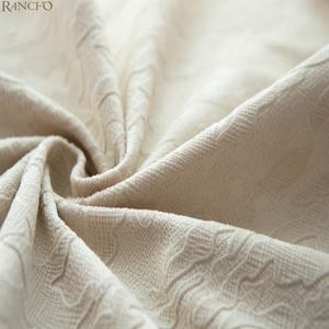 Tissu en velours gaufré d'usine BSCI, tissu de rideau en velours de luxe pour salon - Product Image 2