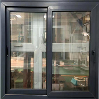 Ventana de Vidrio para Oficina con Precio de Ventanas Corredizas