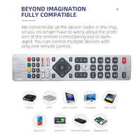 Nuevo reemplazo de control remoto de voz de Smart TV para Sharp Universal LED QLED SUHD HDR LCD HDTV 4K 3D Control remoto de Smart Tv