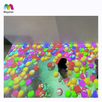 Jeu personnalisé Kids Floor immersive motion sensor ar Projection Trampoline 3D Interactive projecteur 5500l pour l'éducation