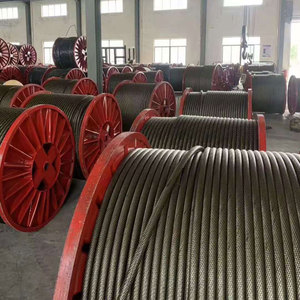 Fournisseurs de cordes métalliques laminées à chaud 6X19s durables et haute résistance pour levage lourd - Product Image 1