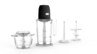 Hachoir électrique 2L 350W pour usage domestique Mini robot culinaire multifonctionnel Mini hachoir alimentaire