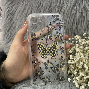 Custodia per Telefono 3 in 1 in PC e TPU, Impermeabile, Antiurto, con Funzione Portafoglio e Diamanti - Product Image 3