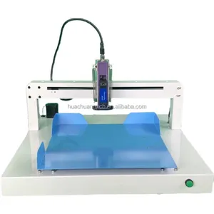 Huachuang Envasado de alimentos y huevos Marcado industrial Impresora de inyección de tinta digital Máquina de estampado de codificación para huevos