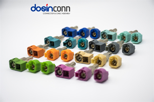 Adaptador de Cable Fakra HSD LVDS HSD 535 Cable de 4 núcleos Código Z Conector hembra a hembra Blindado <span class=keywords><strong>Dacar</strong></span> 50cm - Product Image 5