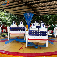 Parc à thème passionnant Break Dance Capacité de 18 personnes Manèges d'amusement Danse folle à vendre