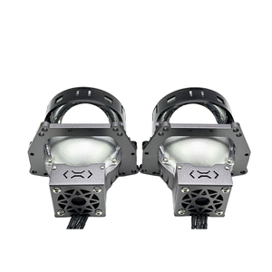Nuove Lenti Proiettore Bi-LED Iperboloide Doppie Universali da 3 Pollici 6000K 12V Bianche per Fari Abbaglianti Auto H4 LED Star Accord - Product Image 6