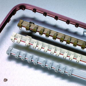 Cortina <span class=keywords><strong>de</strong></span> aluminio <span class=keywords><strong>de</strong></span> alta resistencia, pista <span class=keywords><strong>de</strong></span> escenario, hotel, suministro <span class=keywords><strong>de</strong></span> fábrica - Product Image 4