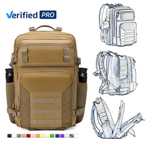 Sản phẩm mới tùy chỉnh không thấm nước chiến thuật túi phòng tập thể dục đi bộ đường dài grabbag Ba lô săn bắn mochilas taticas 45L Molle chiến thuật ba lô - Product Image 1