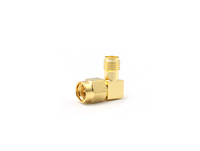 Adaptateur RF SMA mâle à femelle Connecteurs coaxiaux à angle droit