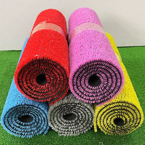 Limpiadores de PE de <span class=keywords><strong>césped</strong></span> <span class=keywords><strong>artificial</strong></span> de ocio azul claro de alta calidad para deportes al aire libre y Paisajismo de jardín para Bádminton - Product Image 6