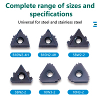 API 5B Standard Oil Pipe Threading Inserts for Casing and Tubing | Carbide Thread Chasers for High Strength Steel