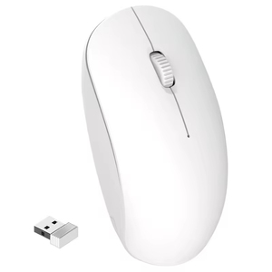 Ratón vertical inalámbrico silencioso para computadora, navegación fluida, batería de larga duración para computadora portátil y funcionamiento silencioso - Product Image 1