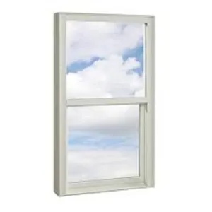高安全冲击垂直滑块窗双层玻璃铝框窗