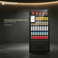 Máquina Expendedora Automática Comercial BANDENG 6610SS 10T para Proyectos de Venta de Autoservicio con Tamaño de Gabinete de 1950 mm de Alto, 920 mm de Ancho y 900 mm de Profundidad