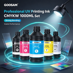 Goosam 1000มล. ไฟ LED แข็งหมึกยูวีราคาสำหรับ Ricoh Gen 4 5 Gen4 G4 Gen5 G5กรัม4 5หัวเครื่องพิมพ์ยูวีหัวพิมพ์ - Product Image 1