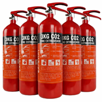 Équipement de lutte contre l'incendie Extincteur portable au CO2 de 3 kg de type dioxyde de carbone