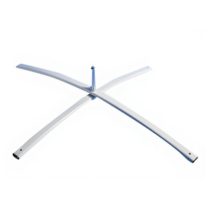 Nhanh chóng và dễ dàng thiết lập x-chân cơ sở trong nhà ngoài trời quảng cáo triển lãm tiêu chuẩn lông bãi biển cờ đứng hiển thị phụ kiện - Product Image 6